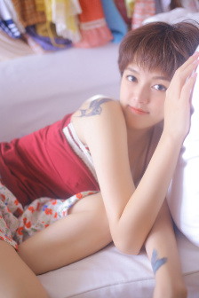 给女儿开了花包